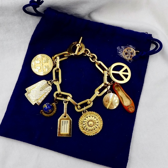 tory burch charm bracelet